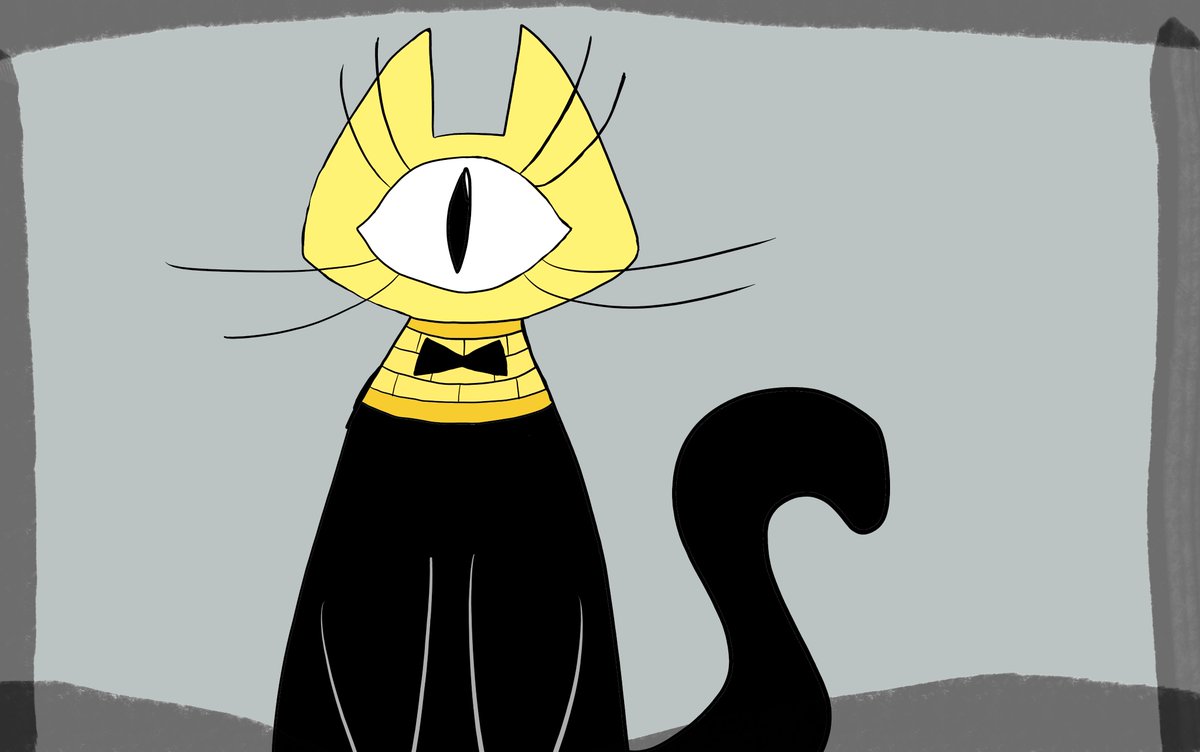 JustAnEmushman2's tweet photo. Bill Cipher as a cat
(again)
#art #digitalart #BillCipher #MadeWithKrita #Krita #krita https://t.co/UnbSJ201M5