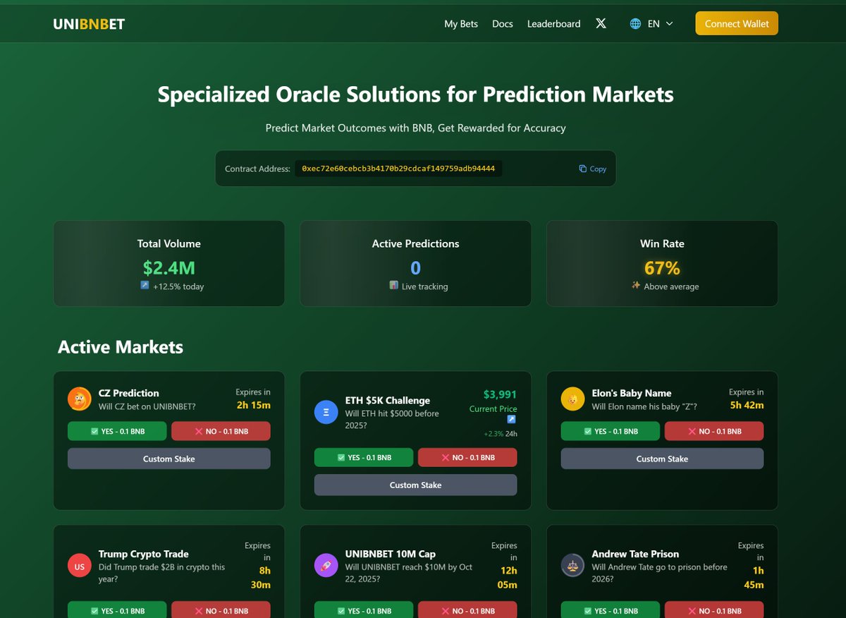 UNIBNBET's tweet photo. We have updated the website and added the contract address so that no one else can copy the project.

$unibnbet

0xec72e60cebcb3b4170b29cdcaf149759adb94444 https://t.co/P3YznAC9SM