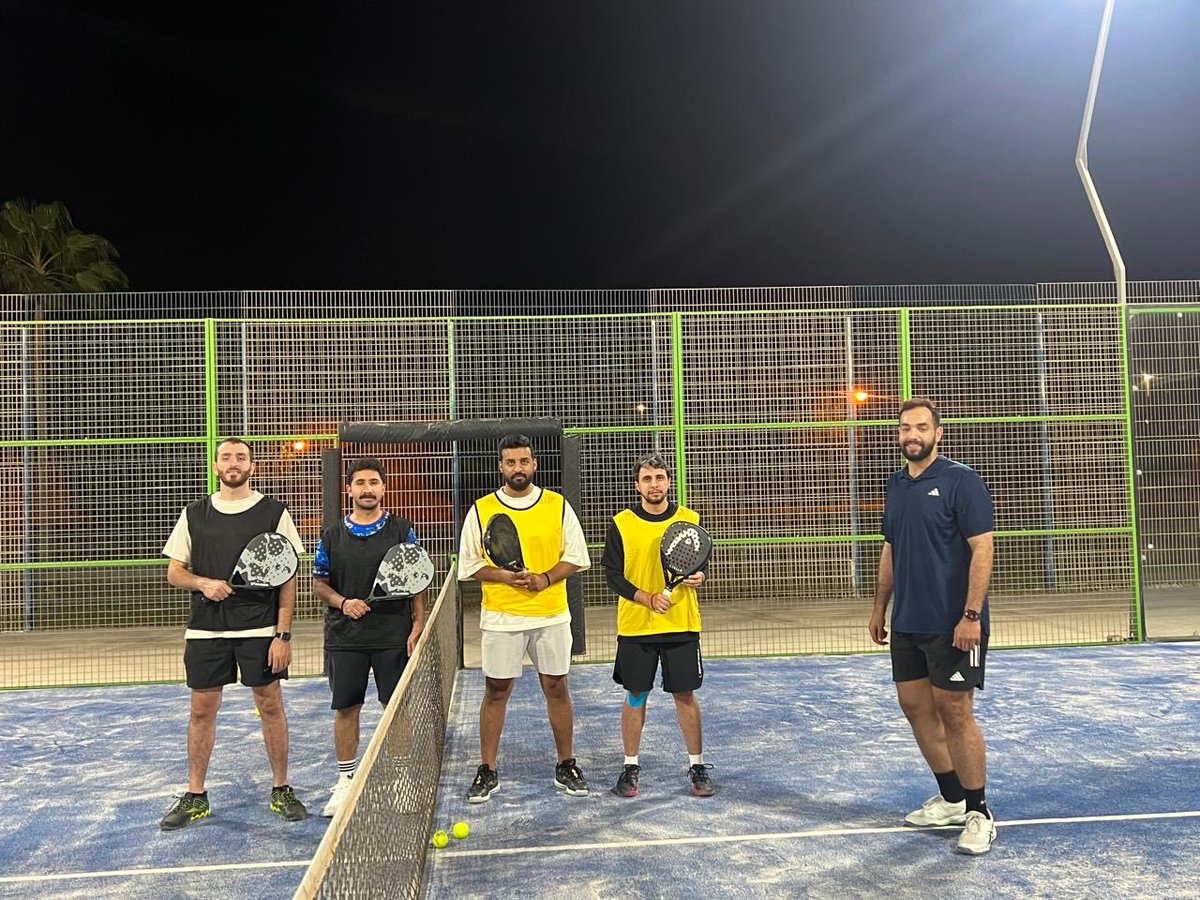 isalami1's tweet photo. تواصل لجان الانشطةمنافسات 🎾بطولة SWA لرياضة البادل🎾في أجواء مثيرة وتنافسيه
المباريات مستمرة بمشاركةمميزةمن منسوبي الهيئة السعودية للمياة والتي احتضنتها ملاعب البادل في المجمعات السكنيه بالخبر والشقيق
#بطولة_البادل #الهيئة_السعودية_للمياه 
#لجنة_الأنشطة #رياضة_البادل #Padel_SWA https://t.co/hQS2DJTk85
