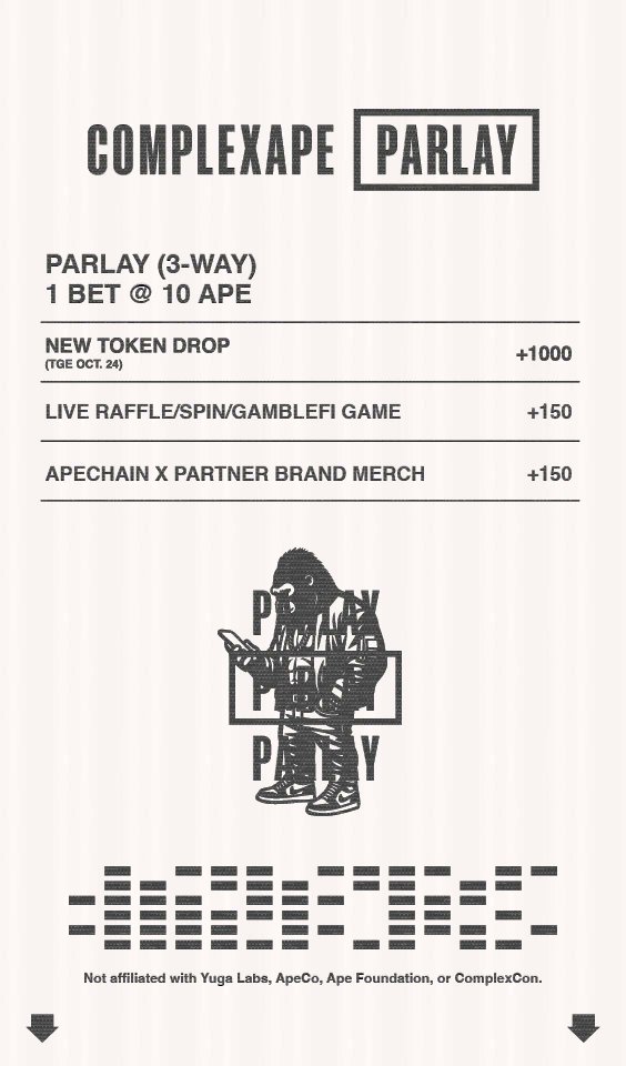 ComplexApe Parlay tweet media