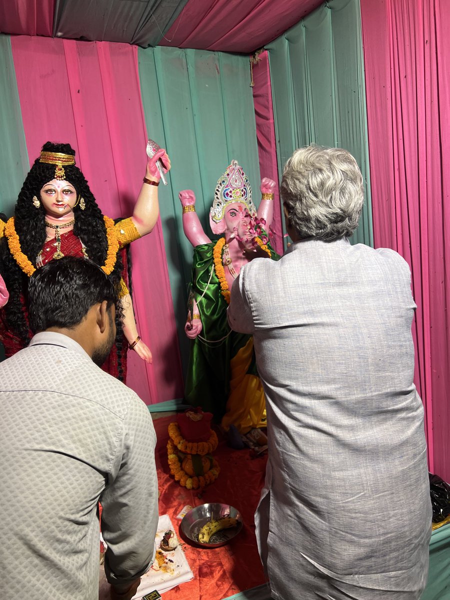 amitjnp76's tweet image. गणेश लक्ष्मी पूजन @ जासोपुर