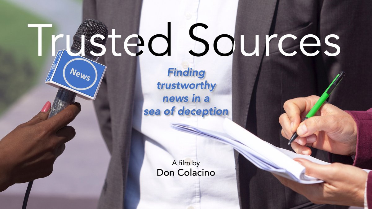 NETA_Tweets's tweet image. We live in a world that’s flooded with information. This film shows how to find trustworthy news and ways to protect good journalism.
Check your local PBS station’s schedule.
#TrustedSourcesFilm #trustedsources #trustworthynews #factualnews