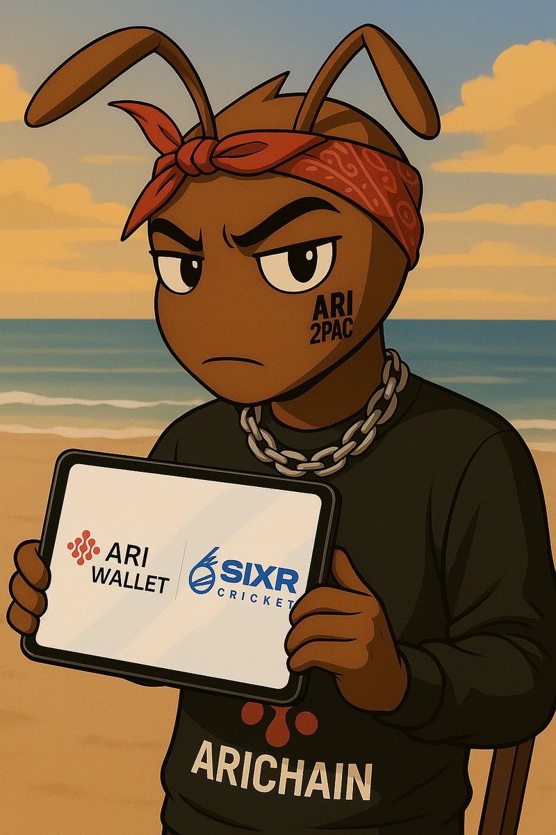 CryptoGod5050's tweet photo. Ari Wallet has formed a great partnership with SIXR Cricket 🦗 a platform that connect millions of cricket fans on-chain and allow them to challenge the World's top cricket stars.
What a joy to be alive in this era of Web3 Space. 💪
#Arichain #Ari_Wallet https://t.co/MZYK8PWxcQ