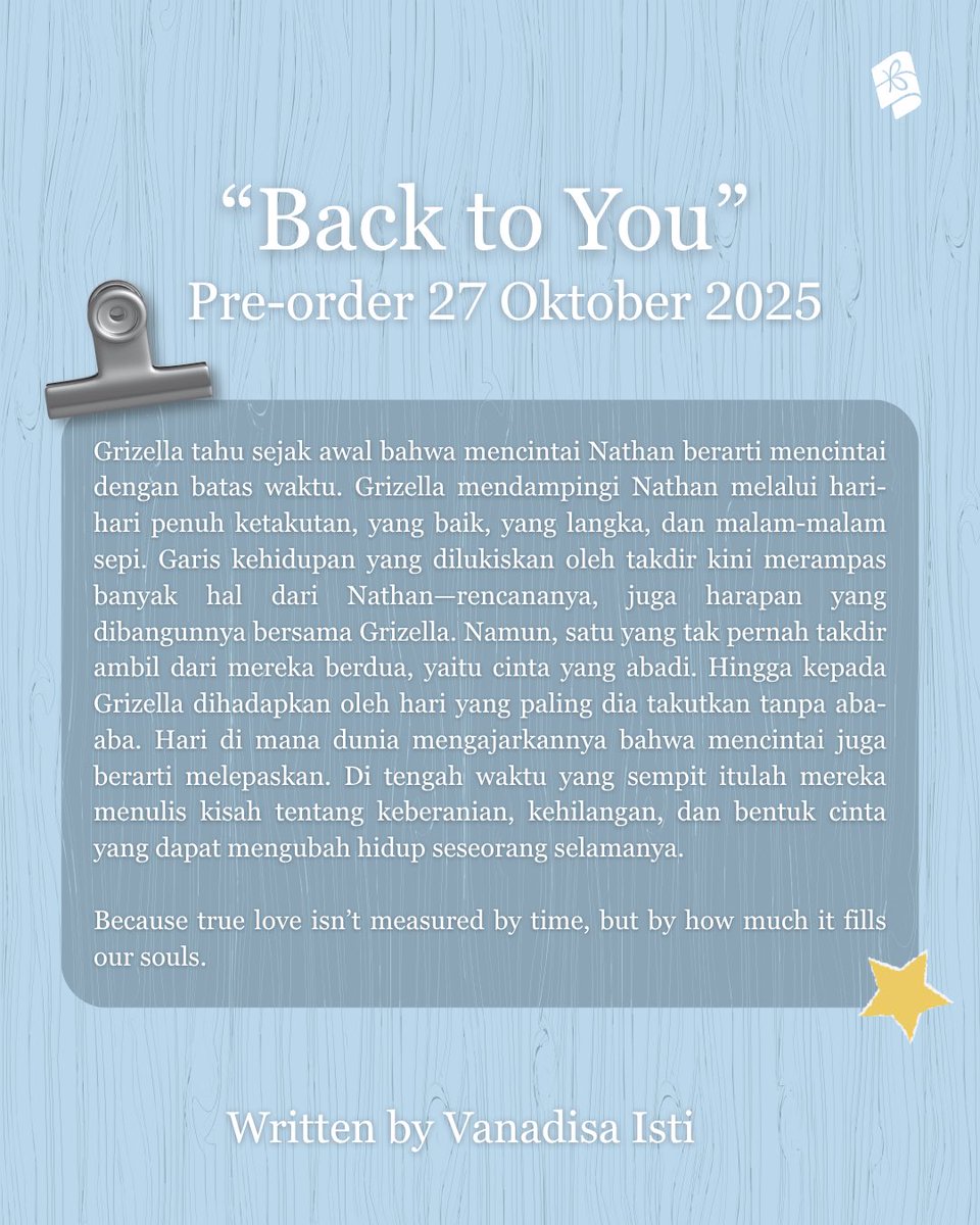 Bukune's tweet photo. #VoteCover 📚

Yuk! Pilih cover favoritmu untuk buku "Back to You" karya @itsdysa ✨

Kamu tim A atau tim B nih? Isi pollingnya dibawah ya ‼️💭

#BacktoYou https://t.co/KInY6s8vm7