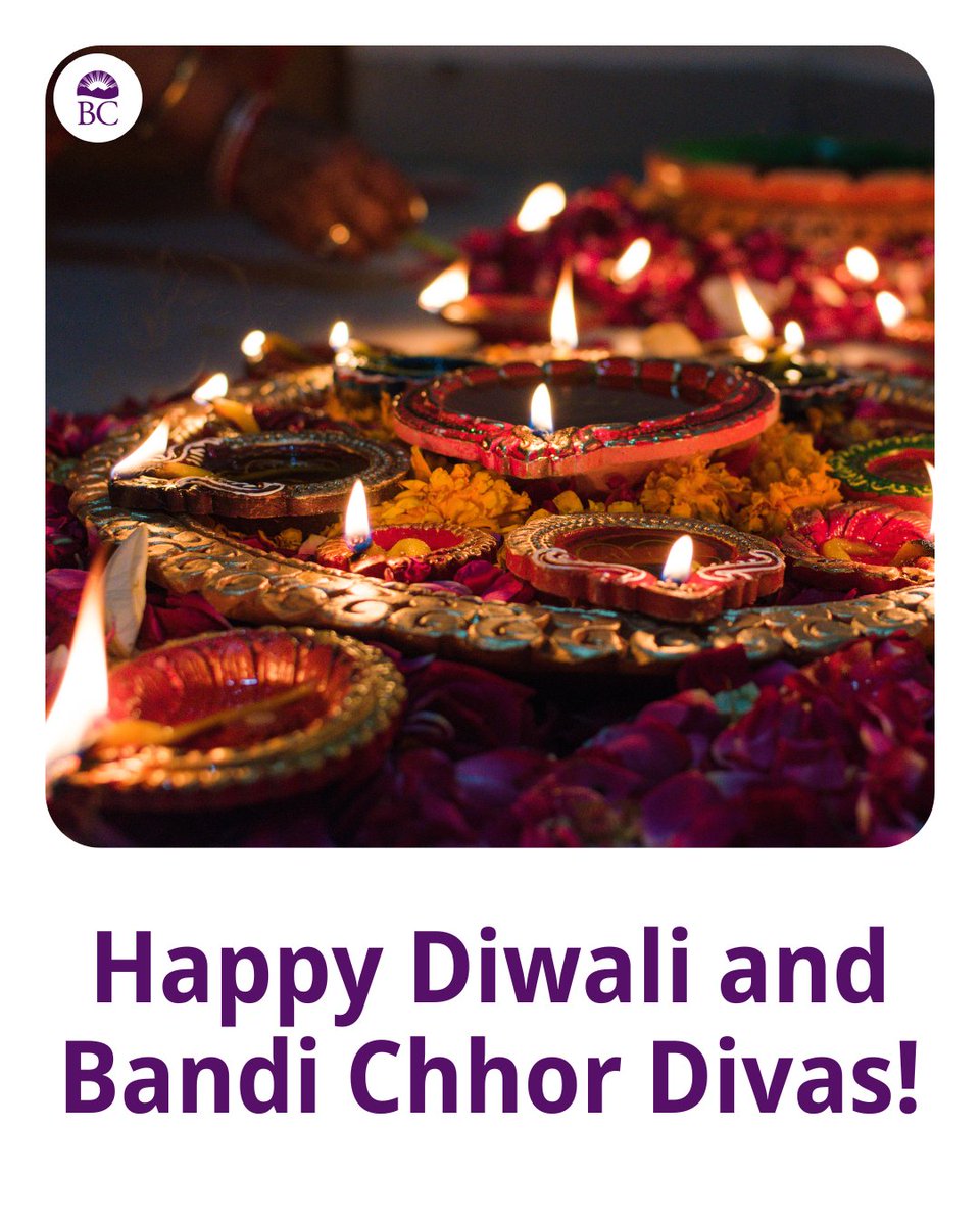 BCGovNews's tweet image. In BC and worldwide, people celebrate Diwali and Bandi Chhor Divas with light, music, and reflection. From diyas and rangoli to prayers and shared meals, these festivals bring communities together. Wishing all who celebrate a joyful Diwali and Bandi Chhor Divas! (1/3)