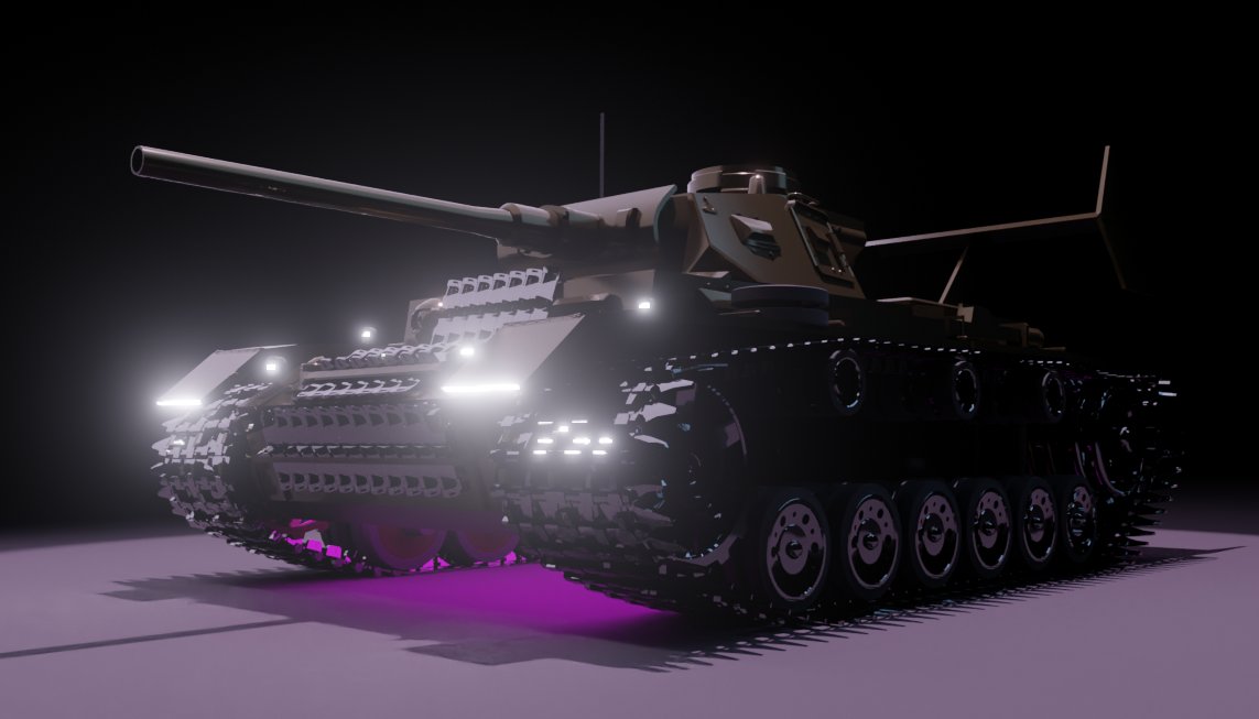 SyphoticART's tweet image. Throw back to the time I made this Panzer 3 Ausf J Drippenwaggen