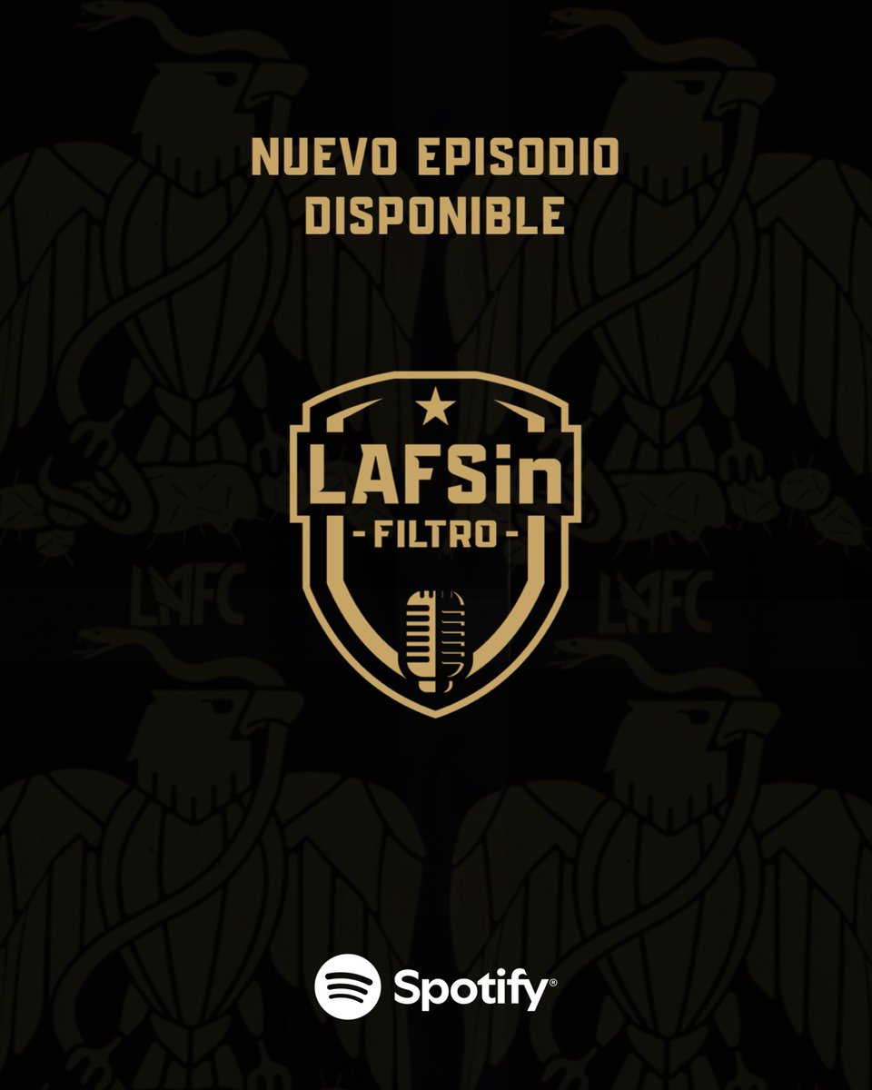 Ya está disponible nuestro nuevo episodio #lafc #sinfiltro
