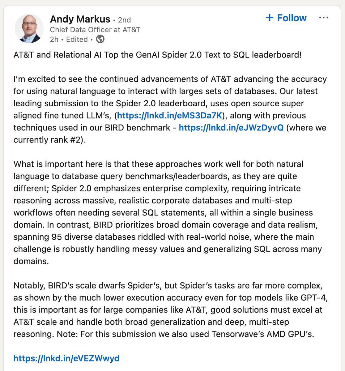 tensorwave's tweet image. Powered by @AMD Instinct™ GPUs on TensorWave - the trusted AI cloud for enterprise 🌊