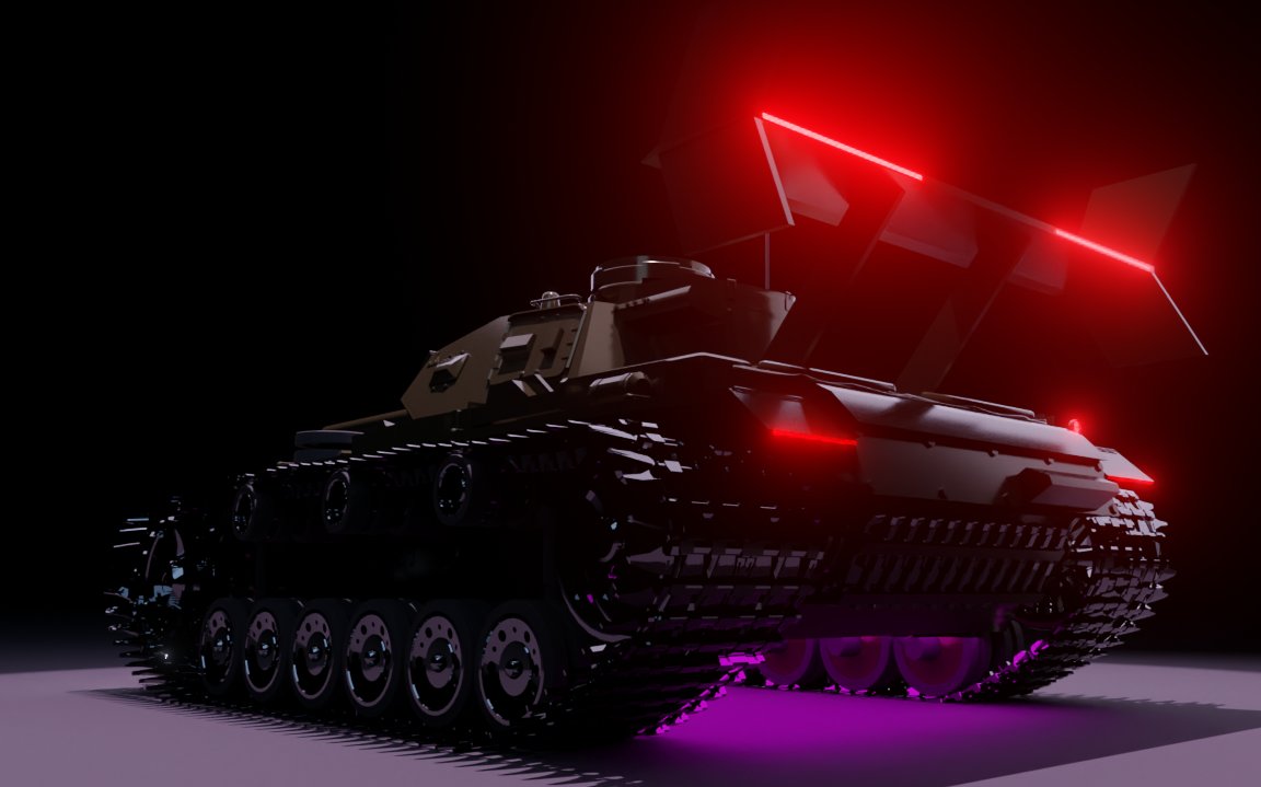 SyphoticART's tweet image. Throw back to the time I made this Panzer 3 Ausf J Drippenwaggen