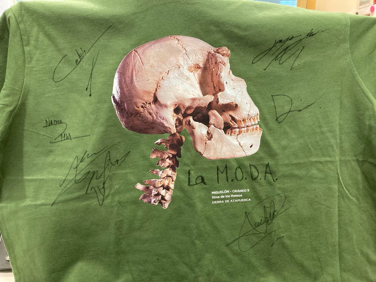 Estoy emocionadísimo con esta camiseta firmada por los chicos de <a href="/estoesLaMODA/">La M.O.D.A. 𐁇</a> . Ellos me impusieron la suya y yo quiero regalar esta. Solo tenéis que contestar en este hilo cuál es la canción que mas os gusta de #sanfelices y por qué. Hasta el día 25. Y si queréis seguirme. 🫶🏻