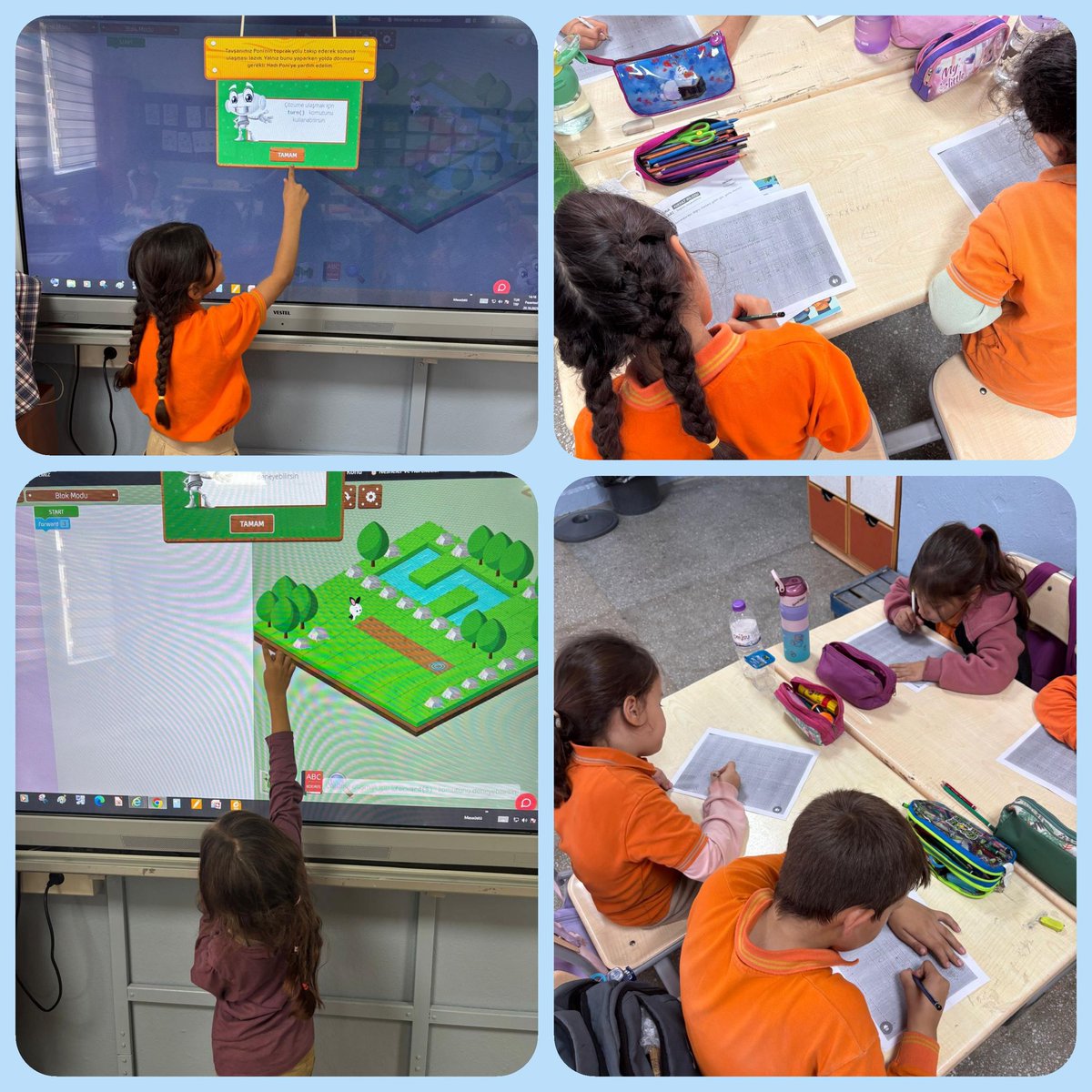 HaskoyIlkokulu's tweet image. Öğrencilerimiz kodlama haftası etkinliklerine devam ediyor.
#codeweek
#codeweek2025
@denizlimem
@emre_caliskan
@bulent_akhan20