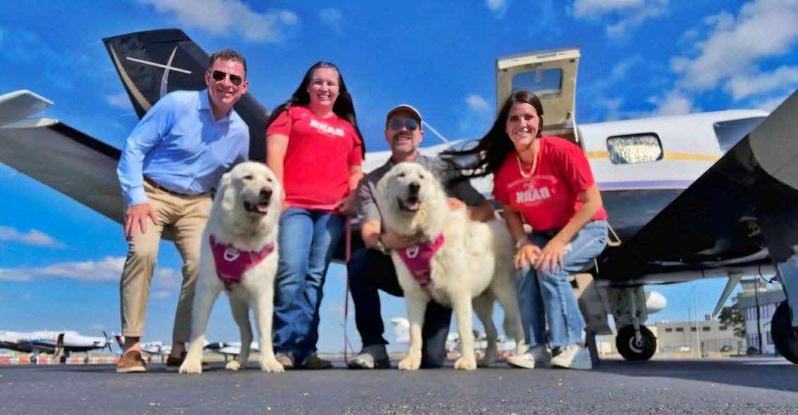 PilotsNPaws's tweet image. It was the BEST 1st experience ever with @PilotsNPaws. Less than 72 hours we coordinated a #freedomflight from TX to WI for 2 #GreatPyrenees. Huge shoutout to pilots Gary &amp;amp; Greg, who went ABOVE &amp;amp; BEYOND making it happen. These pilots do all the work at their own expense.
