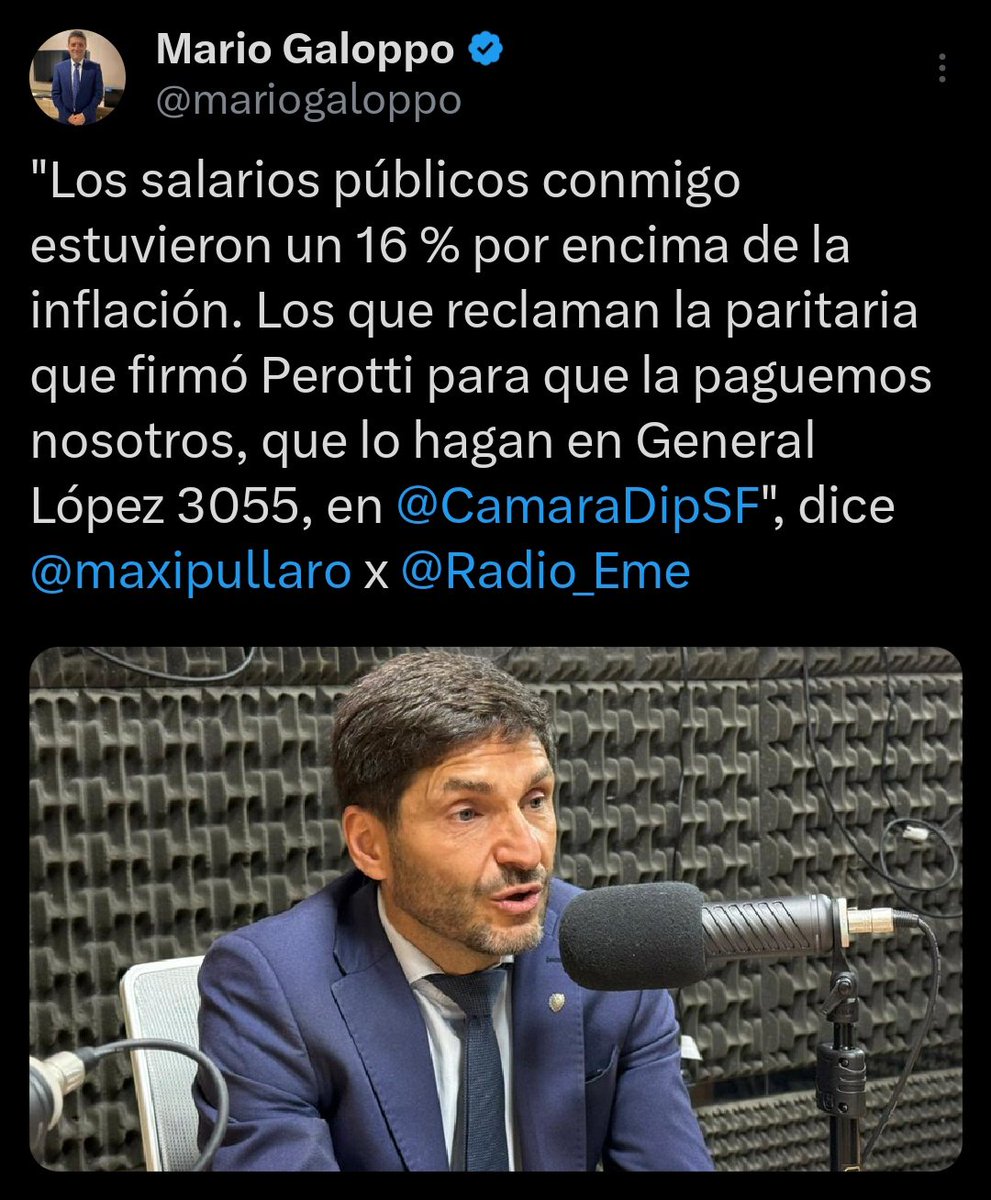 Que alguien le avise al gobernador que <a href="/omarperotti/">Omar Perotti</a> asumió en 2019 sin un peso en la caja y sin embargo cumplió con la cláusula gatillo de la gestión anterior. Se juntó peso por peso para pagar sueldos y aguinaldos, como se juntó dólar por dólar para afrontar créditos externos