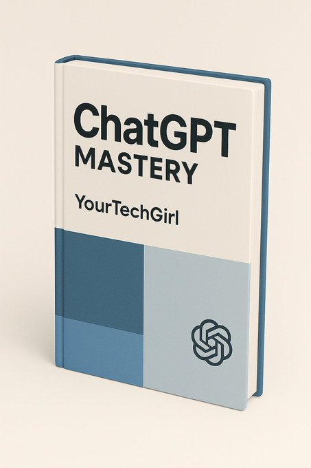 heytafsirul's tweet image. Most people use ChatGPT wrong and leave money on the table.
I’ve written a ChatGPT Mastery Book showing exactly how to use it like an expert.
It’s worth $29, but it’s FREE today.
Follow + Like + Repost + Comment “GPT”
and I’ll DM it to you.