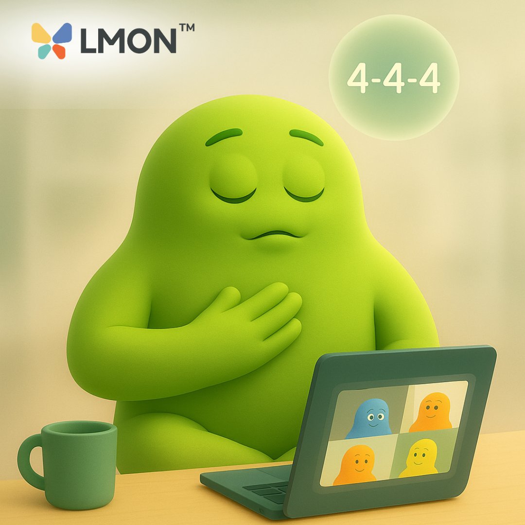 One minute of slow breathing can lower cortisol. LMON tried it mid-Zoom—felt calm, forgot to unmute. The team just watched. Turns out even awkward breaths help.
👉 bit.ly/Join_LMON #stress #mindfulness #reset