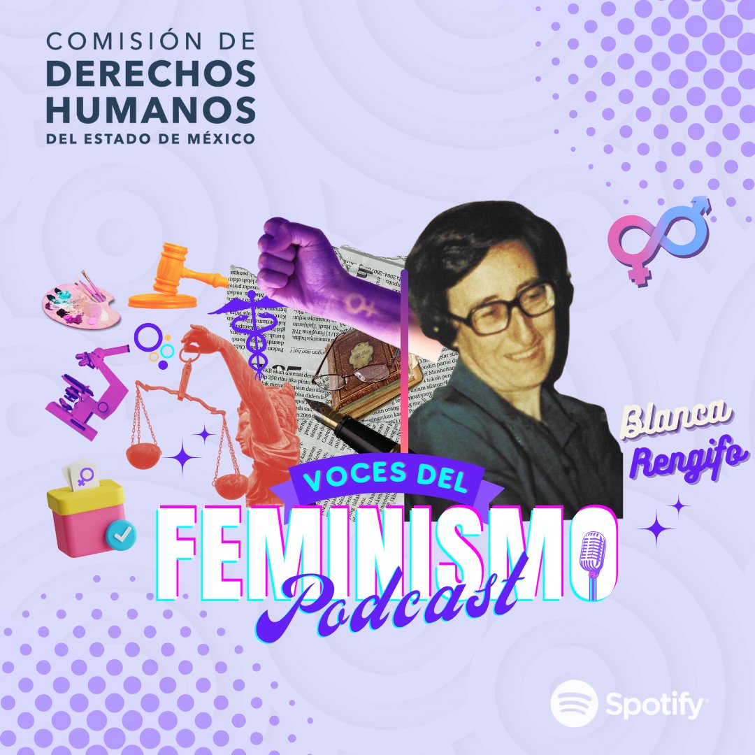 🔵 #VocesDelFeminismo🎙️🎧 | Presentamos a Blanca Rengifo Pérez, monja chilena bautizada por su congregación religiosa como María Magdalena. Abogada de profesión, cofundadora de la Corporación de Promoción y Defensa de los Derechos del Pueblo, en Chile.

open.spotify.com/episode/4otJ3w…