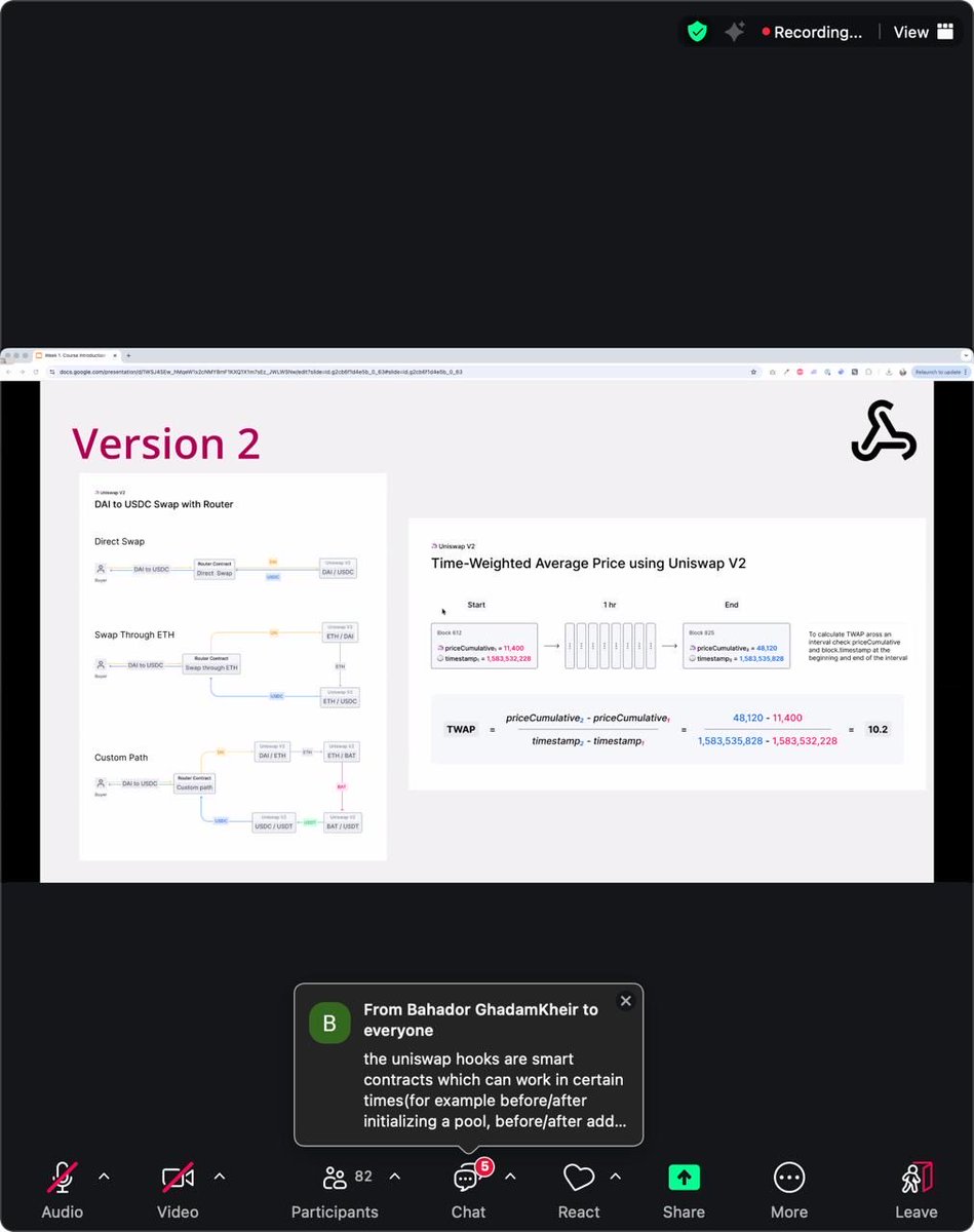 Portaluniverses's tweet photo. Diving deep into the Uniswap Hook Incubator exploring how hooks redefine liquidity logic, MEV protection, and on-chain intent systems.
The future of DeFi composability is modular.
#DeFi #Uniswap #Web3Builders https://t.co/dFH7fpL3Lf