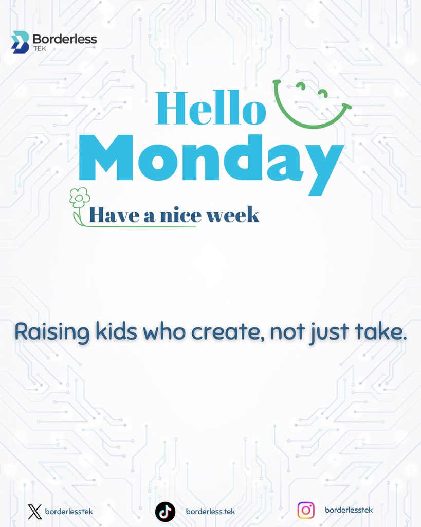 BorderlessTek's tweet image. Raising kids who create, not just take.
The future belongs to the ones who build it.
#borderlesstek #codingforblackkids