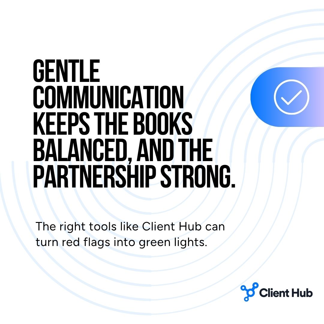 ClientHubApp's tweet image. When your workflow slows, check these subtle signs for your client:
- Tasks drag on
- Info always pending
- Conversations go in circles
A quick “Can I help move this along?” helps you reset the rhythm gently!
#ClientHub #WorkflowMagic