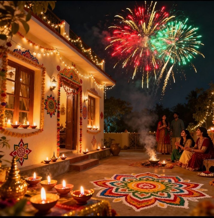 *🎇पटाखों की गूंज में खुशियों की आवाज़ हो,दीपावली पर आपके घर में सुख और प्रेम का वास हो। ❤️*
*💰लक्ष्मी माता का आशीर्वाद सदा आपके घर पर बरसे,सुख-समृद्धि और सफलता के दीप हर ओर जगमगाएँ। 🪔*
आप सभी दीपावली की हार्दिक शुभ कामनाएं 🙏