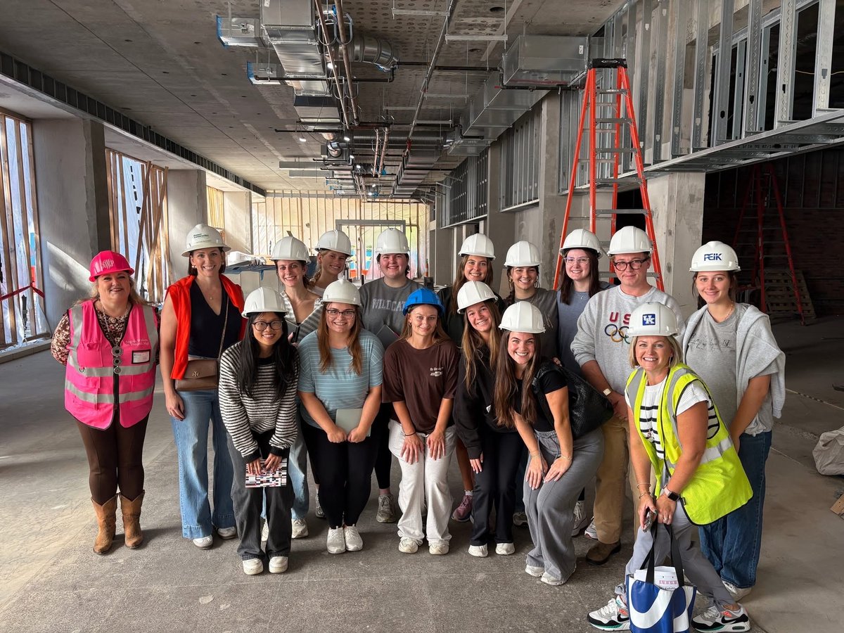 Last week, we gave 4th-year interior design students from UK’s College of Design a tour of the White Hall Classroom Building renovation—showing how thoughtful design transforms learning spaces into bright, collaborative, student-centered environments.