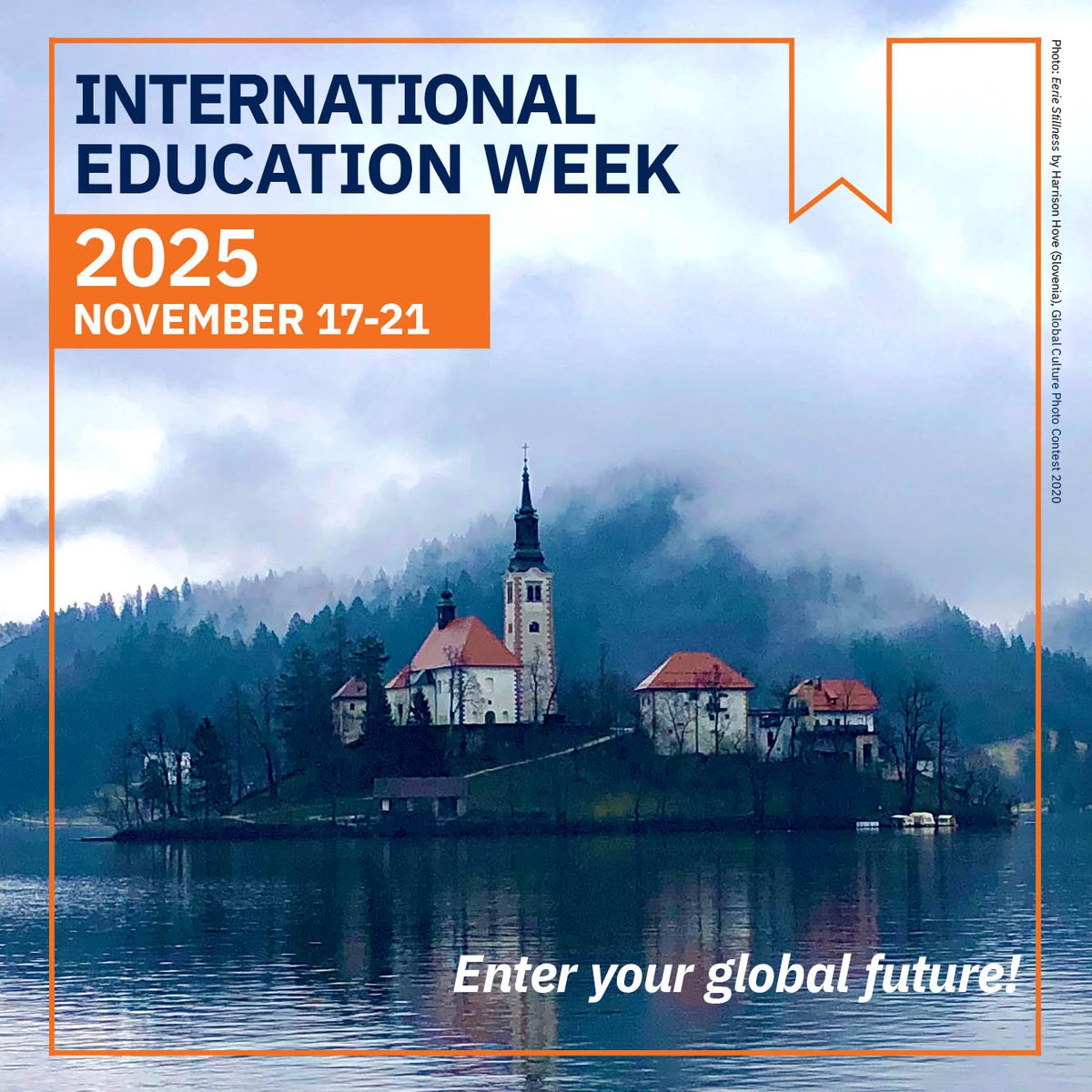 🚨 Save the Date! 🚨 Join us for International Education Week, Nov. 17–21, 2025, and “Enter Your Global Future!” 💙🐊 Celebrate global learning and UF’s commitment to international education. 

#UFIC #IEW2025 #GoGatorsAbroad #UFInternational #GlobalGators