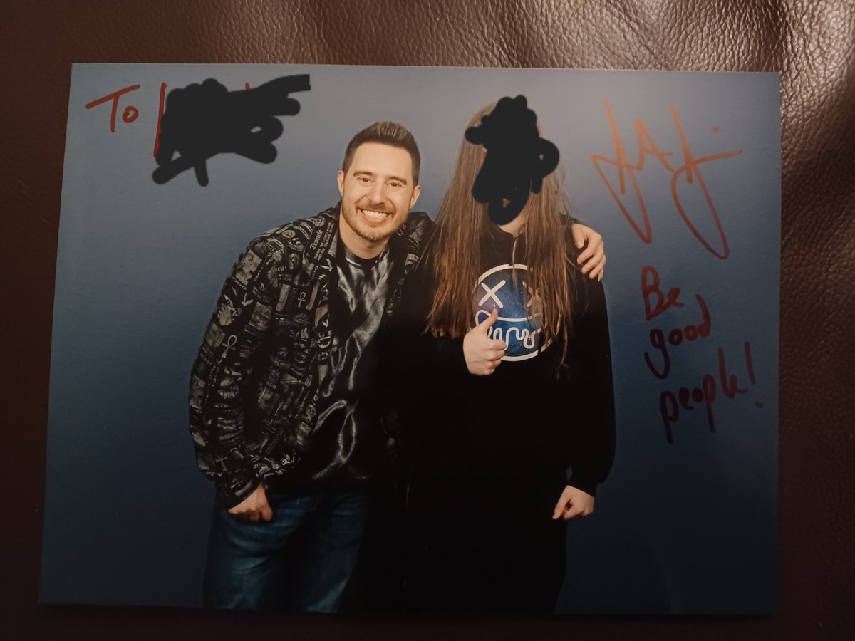 pug_boi69's tweet image. Great day, got to meet @JamesAJanisse from @deadmeatjames :)