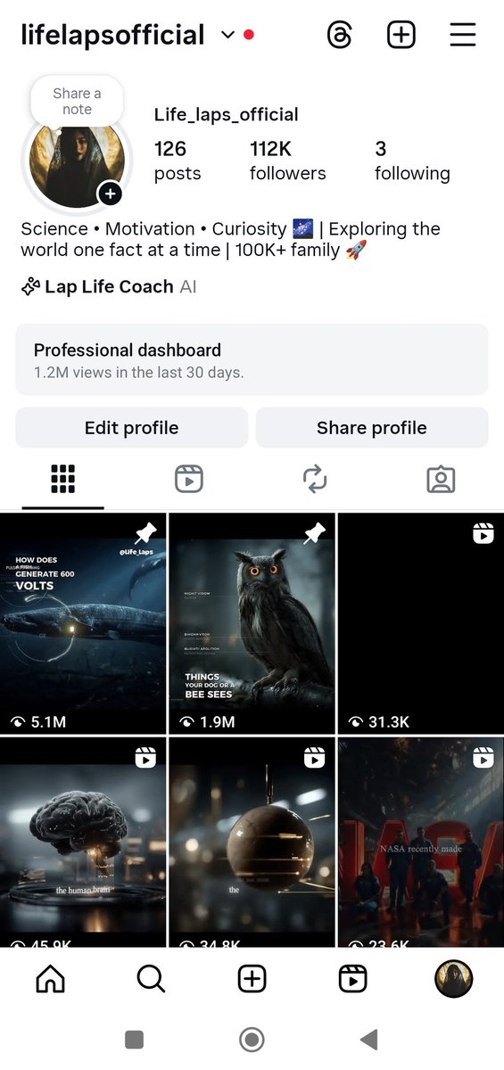 Handle_Mart's tweet image. Hey 👋 I run @lifelapsofficial (112K followers, 1.2M monthly views).
I offer paid promotions for AI / science brands. Would you like to collaborate?

#paidproject #promotions #xx
#follo4folloback #promotion