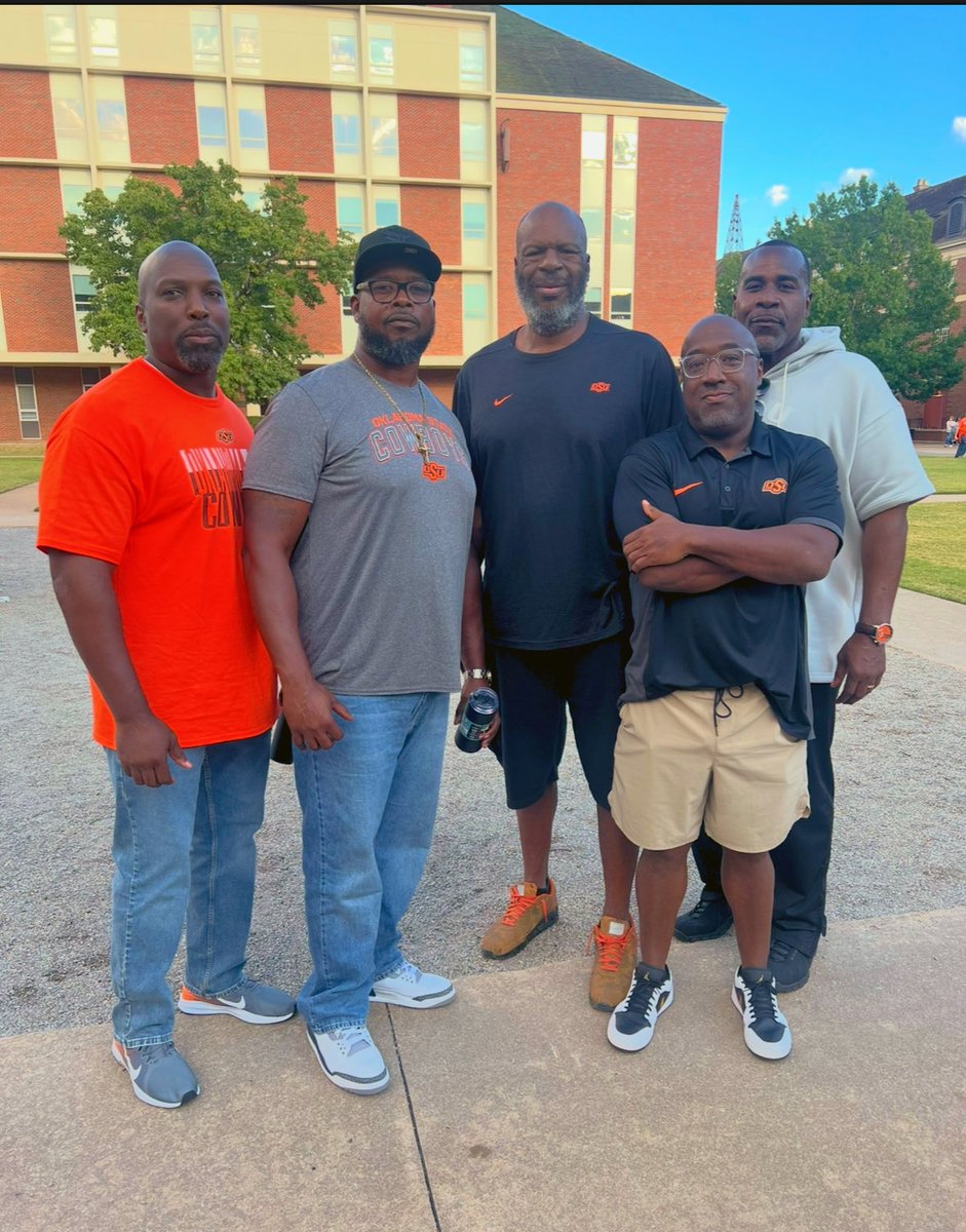 Me and my <a href="/CowboyFB/">OSU Cowboy Football</a> football team mates!! Homecoming 2025 <a href="/OKState247/">Oklahoma State Cowboys on 247Sports</a> Stillwater