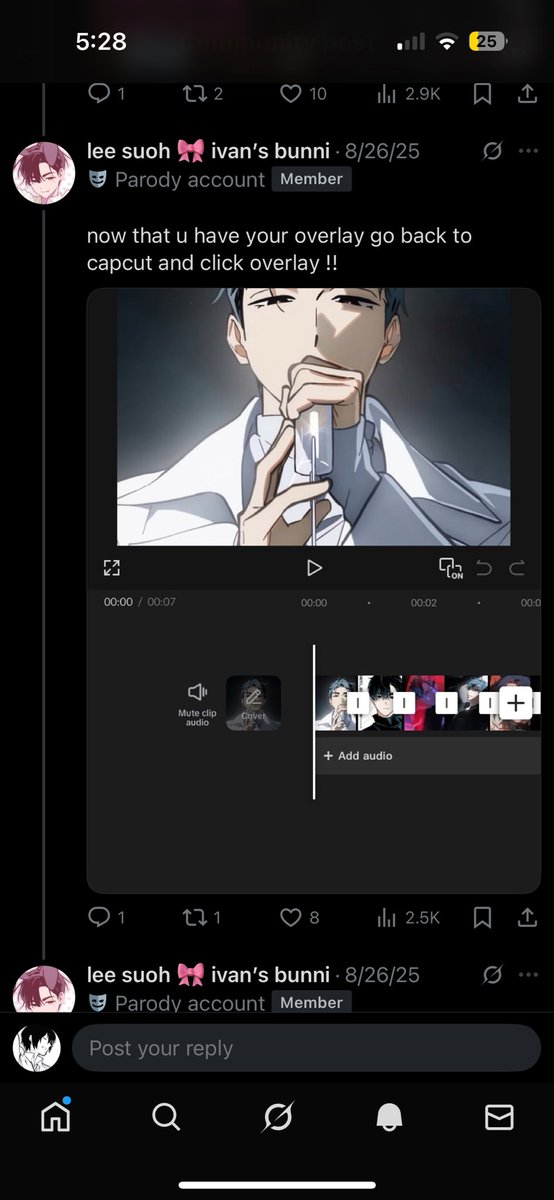 his__ideal's tweet image. the person i got the tutorial from keeps liking my comments linking their post and it makes me feel bad so here's the thread in screenshots