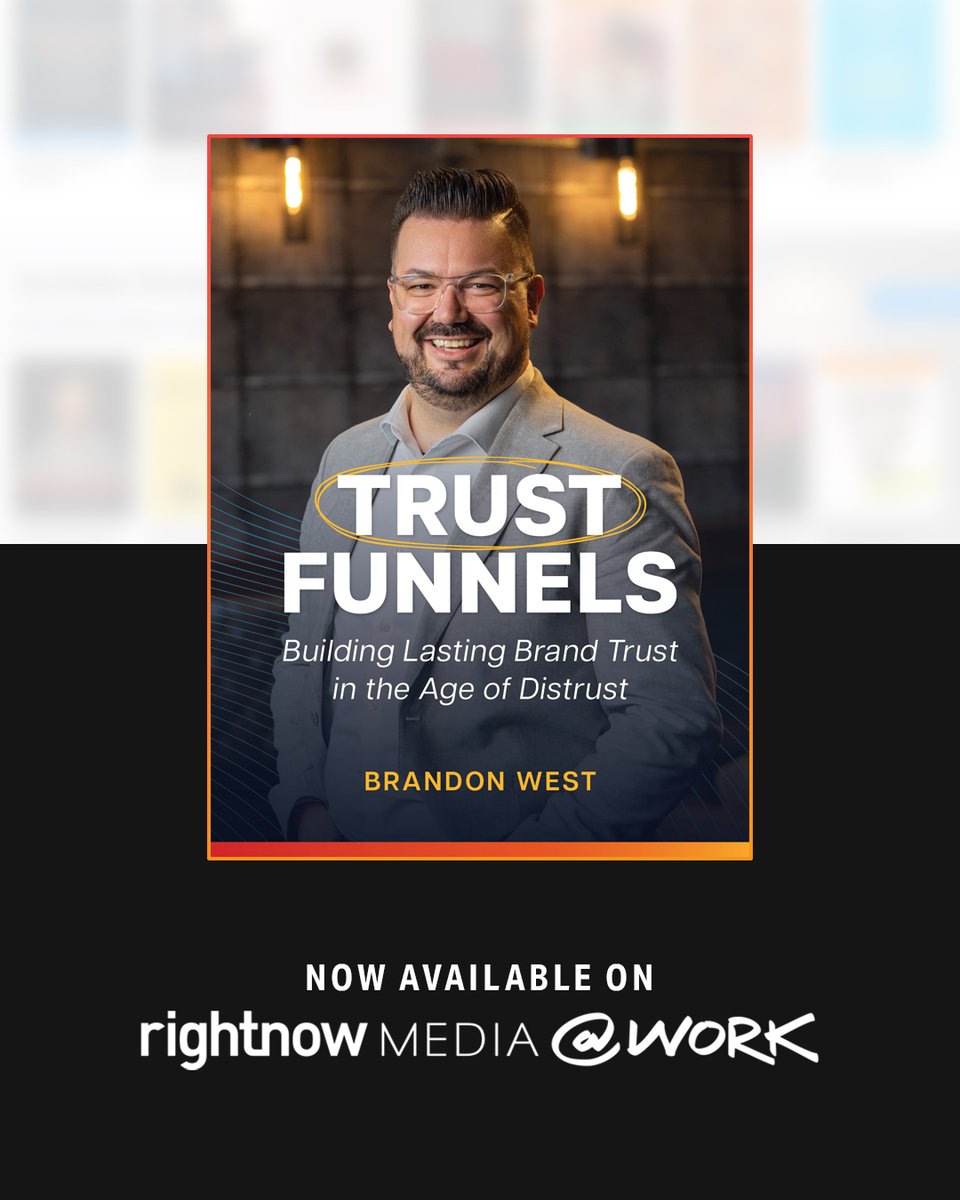 Watch Trust Funnels with Brandon West, of <a href="/phoscreative/">PHOS Creative</a>, on RightNow Media @ Work today!

Ready to build trust that drives real growth?

📺: rnow.me/trust-funnels