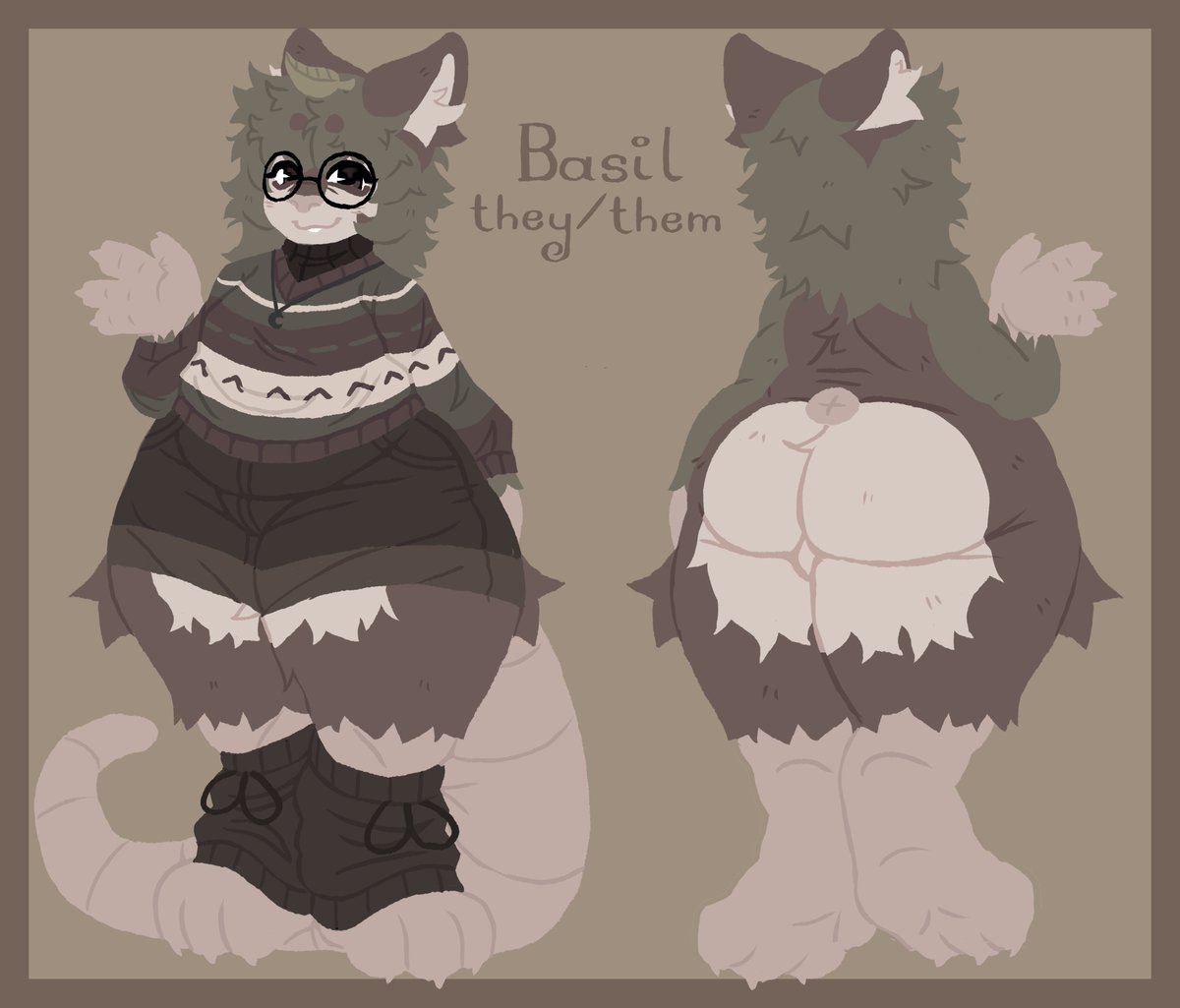 Lou_Pancake_'s tweet image. GUYS NEW REF FOR BASIL WOOHOOO :3
+alts in description