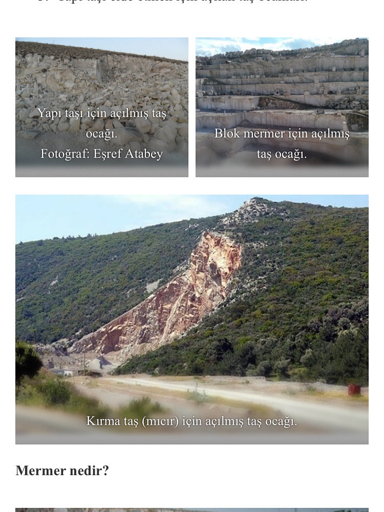 Mermer ve taş ocakları sadece dağları değil, yaşamı da parçalıyor.
Ormanlar yok oluyor, sular kirleniyor, canlılar sessizce kayboluyor.
🌍 Doğaya sahip çıkmak, geleceğe sahip çıkmaktır!
#Doğa #Çevre #MermerOcakları #SürdürülebilirYaşam