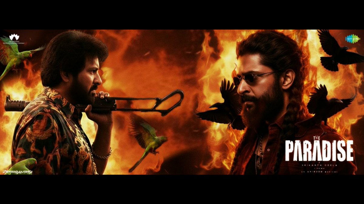 This fight rewrites fate

#TheParadise poster design