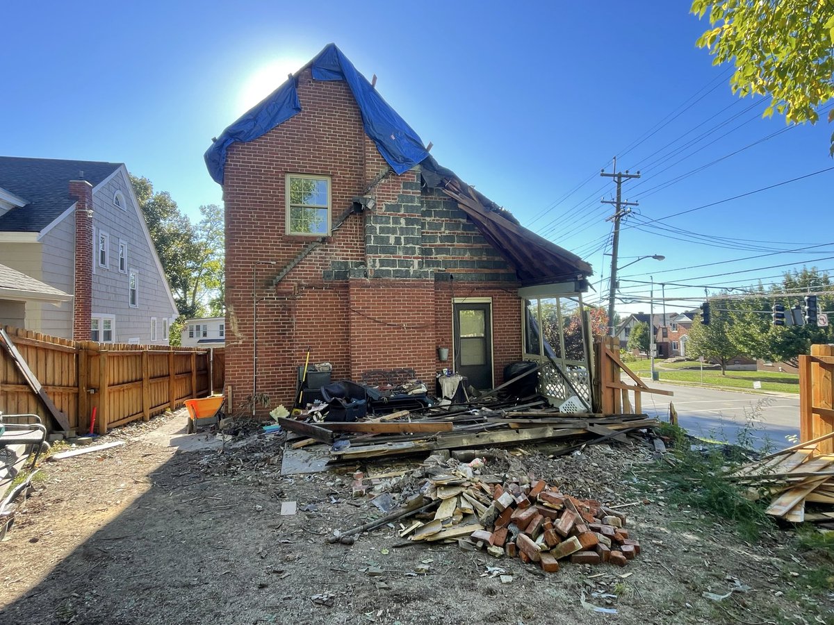 104 days later and the patio roof that collapsed on all my stuff has finally been taken apart and hauled off. The yard is destroyed, my patio is a mess, all my shit is FUBAR, and we won’t live at home till at least February. I miss my grill the most.