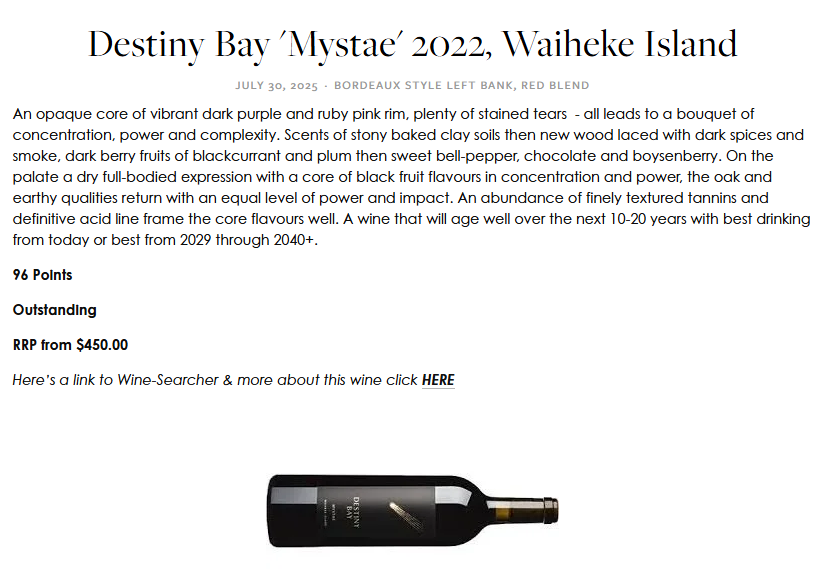 Destiny Bay Wines tweet media