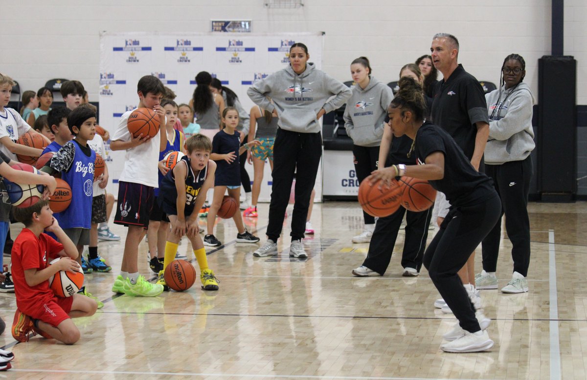 🏀👑 What a day! Our Jr. NBA/Jr. WNBA Skills Clinic was full of energy, fun, and skill-building. 

Huge thanks to <a href="/MSUDenverWBB/">MSU Denver Women's Basketball</a> and Head Coach Lynn Kennedy for leading the way and making it such a great experience!💫 

#GoldCrownBasketball #JrNBA <a href="/jrnba/">Jr. NBA/Jr. WNBA</a>