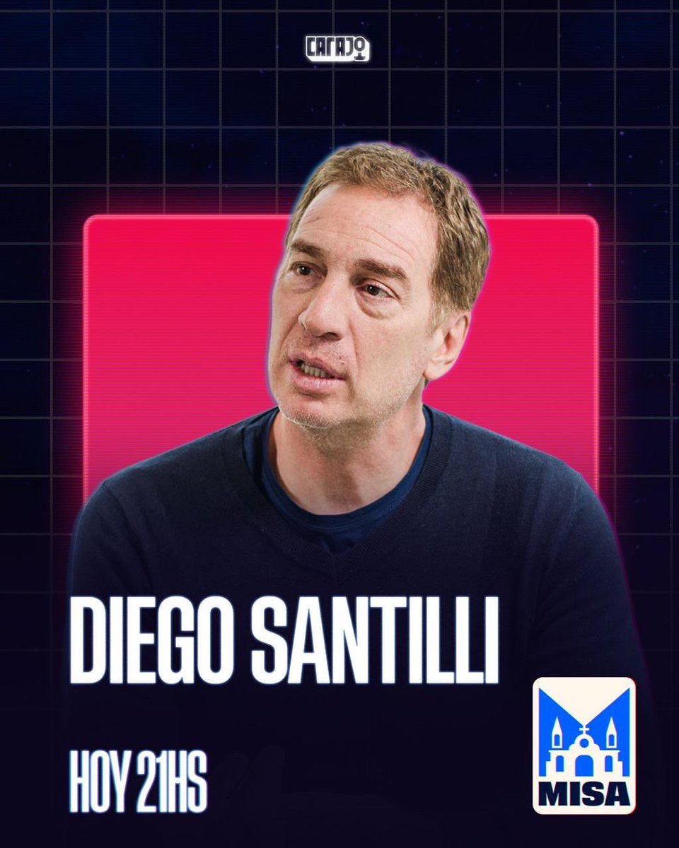 diegosantilli's tweet image. Yo que ustedes hoy me prendo firme a La Misa 

Después no digan que no avisé.

Abrazo