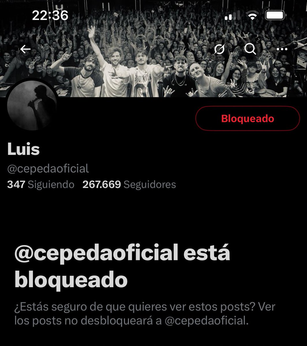 Me he enfadado mucho por la actuación de Guille y Max así que he bloqueado a Cepeda #OTGala5
