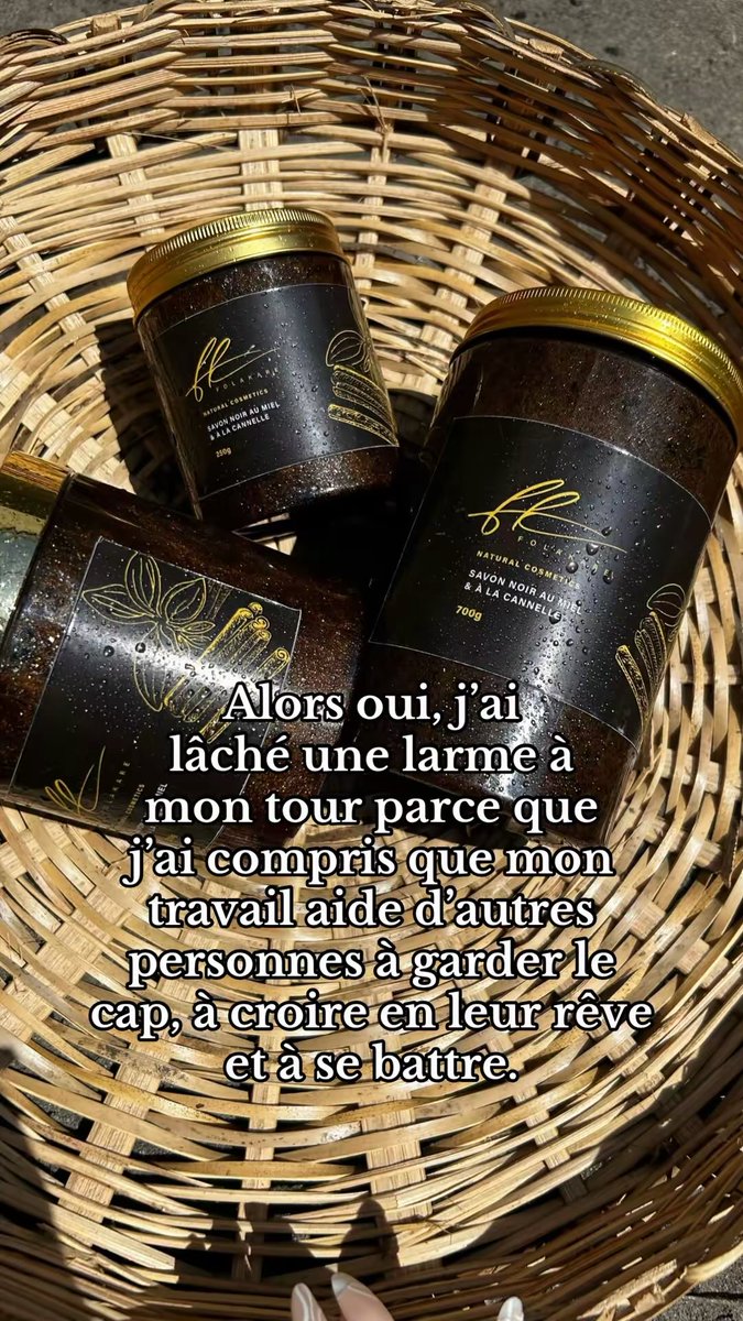 Peu importe ce projet, ce rêve, cette ambition, ne laisse personne te communiquer sa peur ou ses craintes. Crois en toi et persévère. Chaque goutte de sueur, chaque sacrifice, chaque nuit passée à rêver plus grand te rapproche de la victoire.
1/1