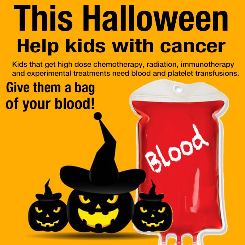 Urgent! Critical Blood and Platelet Shortage! Your blood donation is essential to maintaining your community’s health. One unit of blood can supply 3 units of platelets for kids fighting #ChildhoodCancer. Schedule to give blood before November 16 and receive a $10 E-Gift Card!