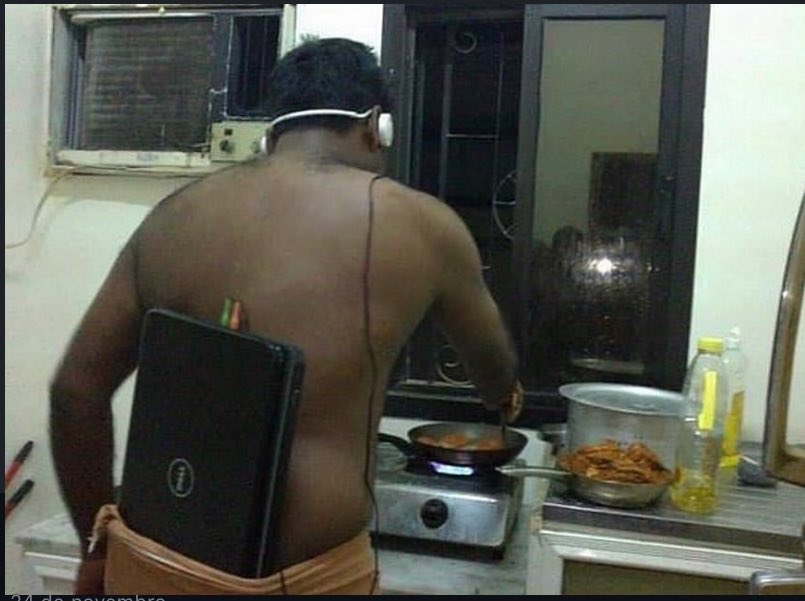 não consigo fazer nada sem música