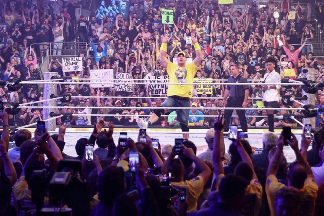John Cena’s retirement tour is 84.7% complete.

54 days and 4 dates remain ⏳