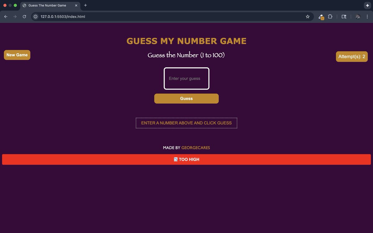 Superb_fan's tweet image. Built a JavaScript number guessing game today.
#javascript #JavascriptDevelopers