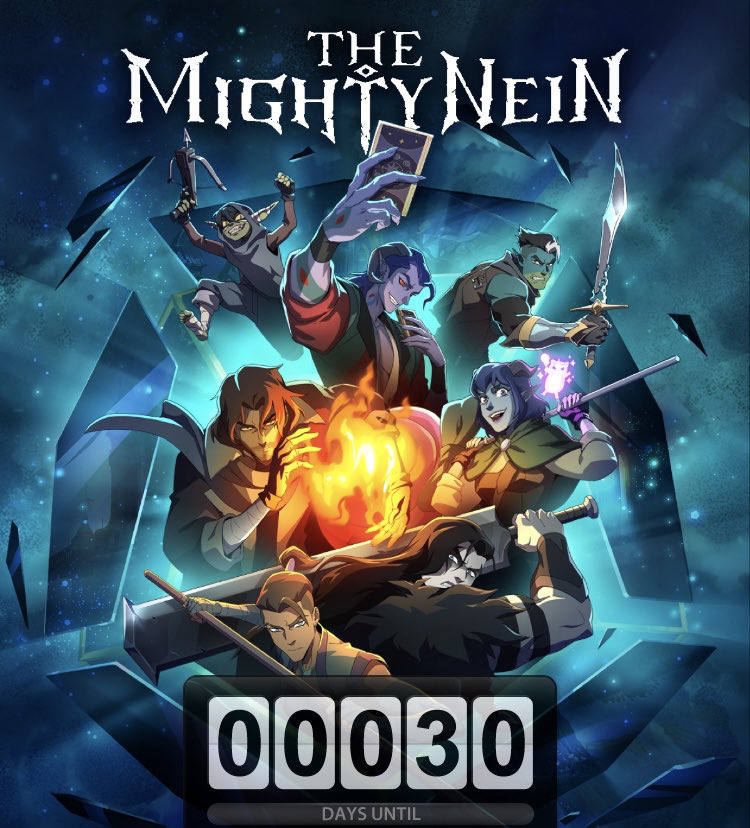 30 days until the mighty nein !!