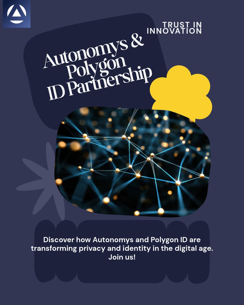rublax99's tweet image. The Ideal Partner Profile for Autonomys: Polygon ID

#Autonomys Network’s mission to build decentralized AI infrastructure aligns perfectly with Polygon ID, a leader in self-sovereign identity solution

Together, they’re shaping a privacy-first AI ecosystem for Web3. #PolygonID