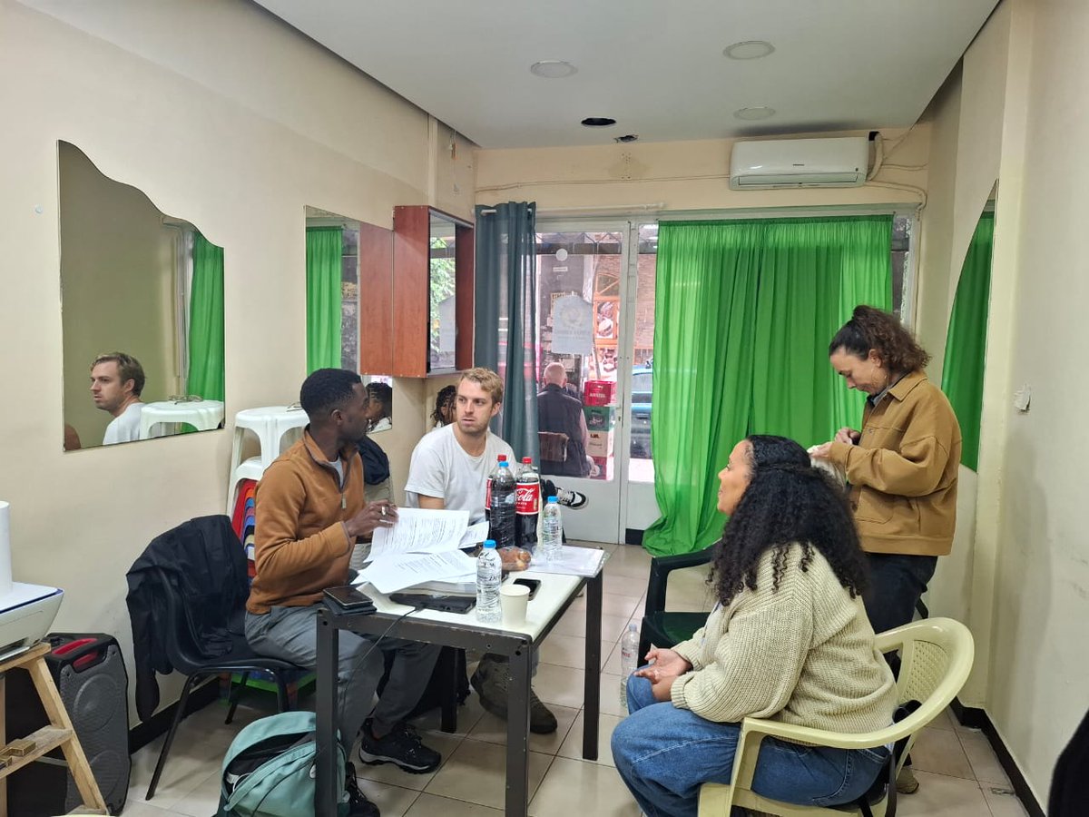 CommunityRightG's tweet photo. October 20,  at our
Community office in Athens, we had the pleasure of hosting the Association Renovar a Mouraria, represented by Lara and Joana from Lisbon, as part of an exchange program

It was a opportunity to learn from their inspiring work  and to share our own experiences https://t.co/peUJNlOtp3