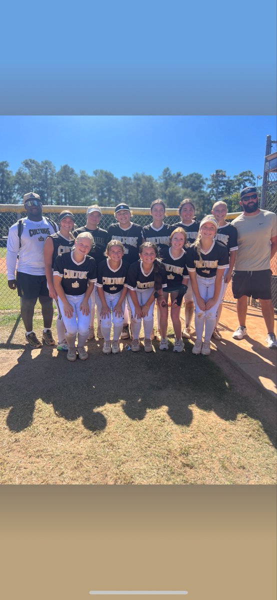 goldculture318's tweet photo. Congratulations to our girls!!🖤💛

Gold Culture National went 5-1 this weekend finishing 4th out of 76 teams in the 16u division at the Ronald McDonald in Houston👑👑👑 https://t.co/7ioiV6e7of