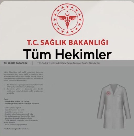 DahiliyeDoktoru's tweet photo. Tükenmiş, değersizleştirilmiş, şiddet gören bir meslek grubuna getirilen çözüm:
aynı renk kıyafet https://t.co/jHuiyaA80d