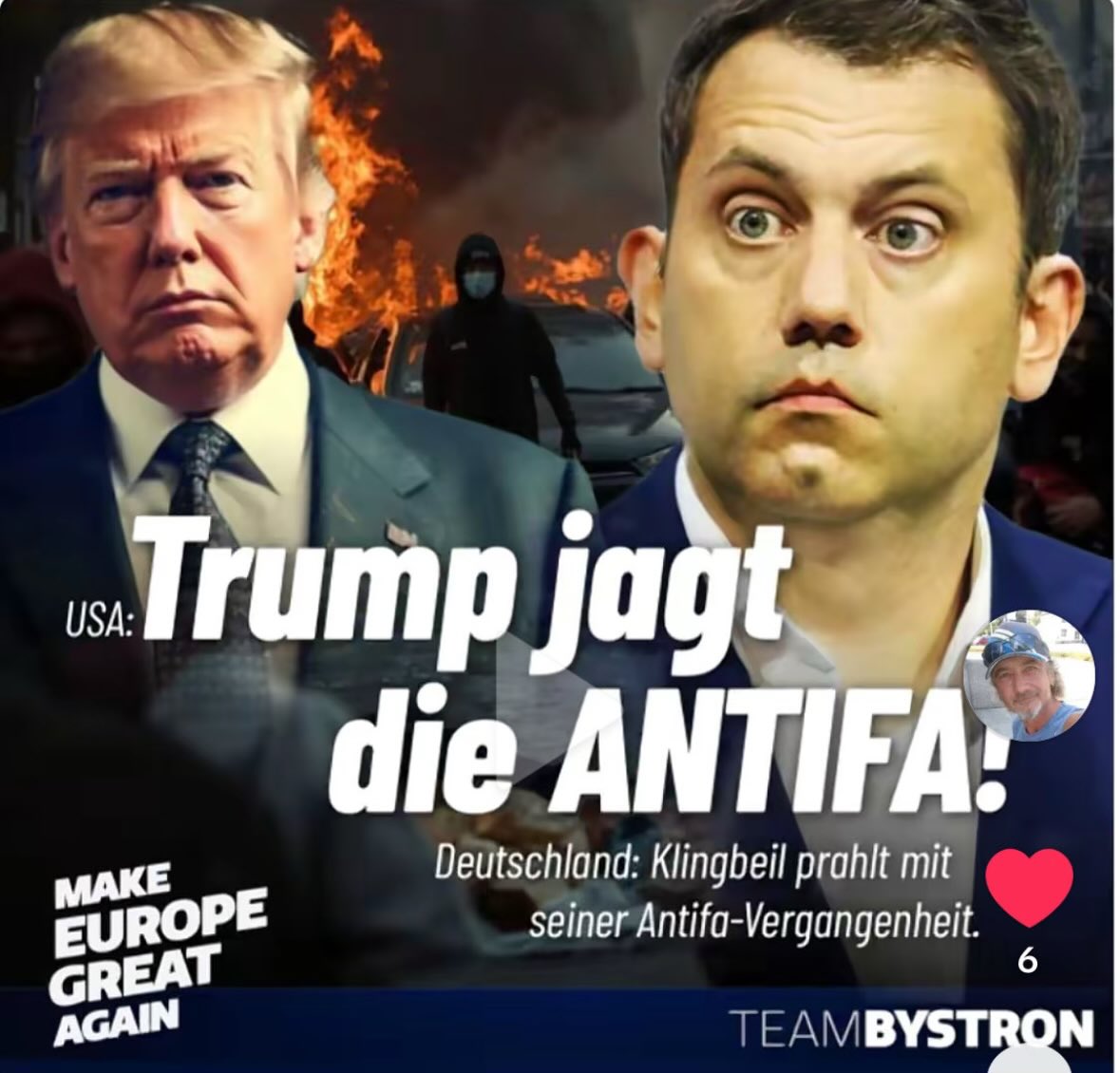 Es könnte eng werden, für den Antifa-Lars.

Demnächst in ihrem Kino 🥳